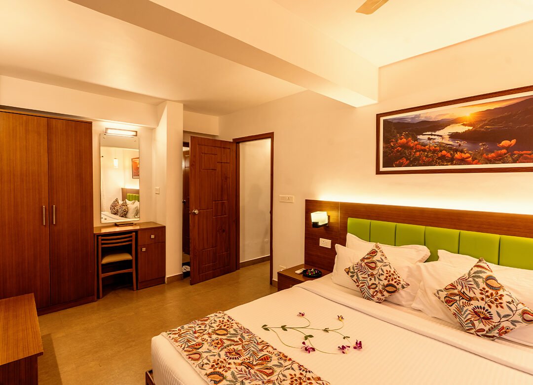 Resorts In Munnar for Family - Family Villa - The Leaf Munnar Resort - Room Interior